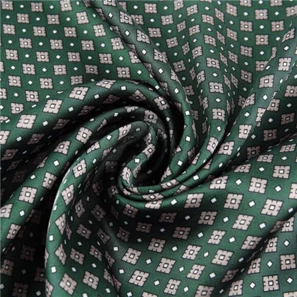 Satin Square Scarf for Men, 04 - Picture 6 of 6